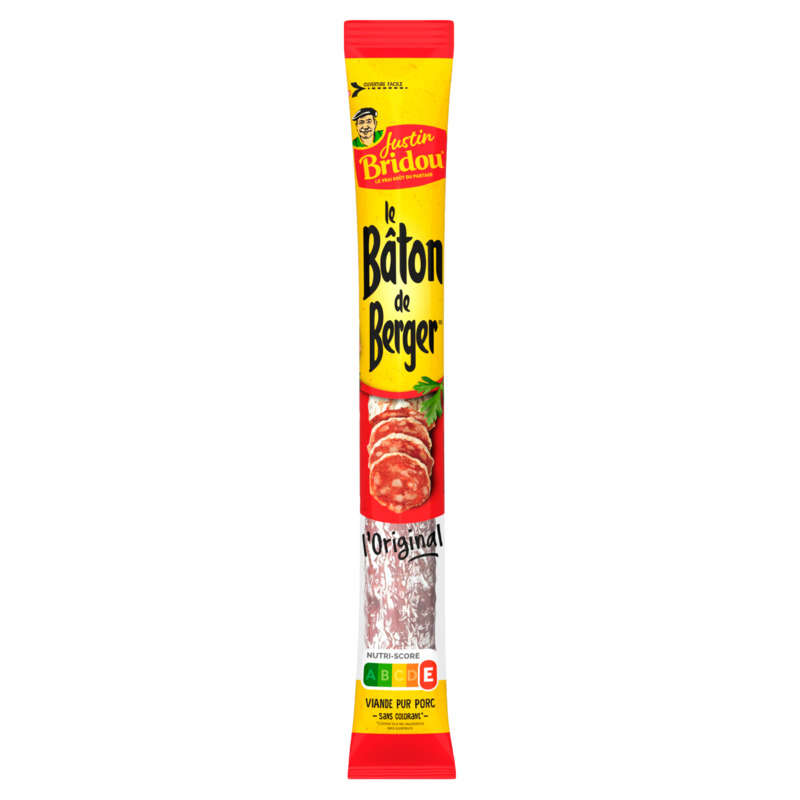 Justin Bridou Bâton de Berger Pur Porc 250g