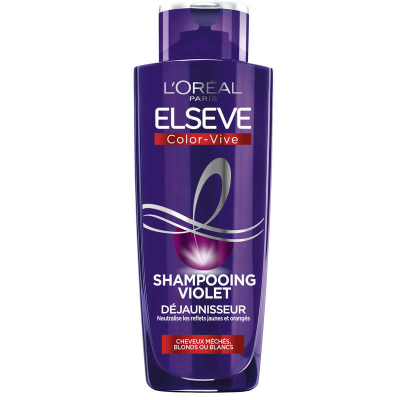 Elseve Shampooing Violet Déjaunisseur Color-Vive 200ml