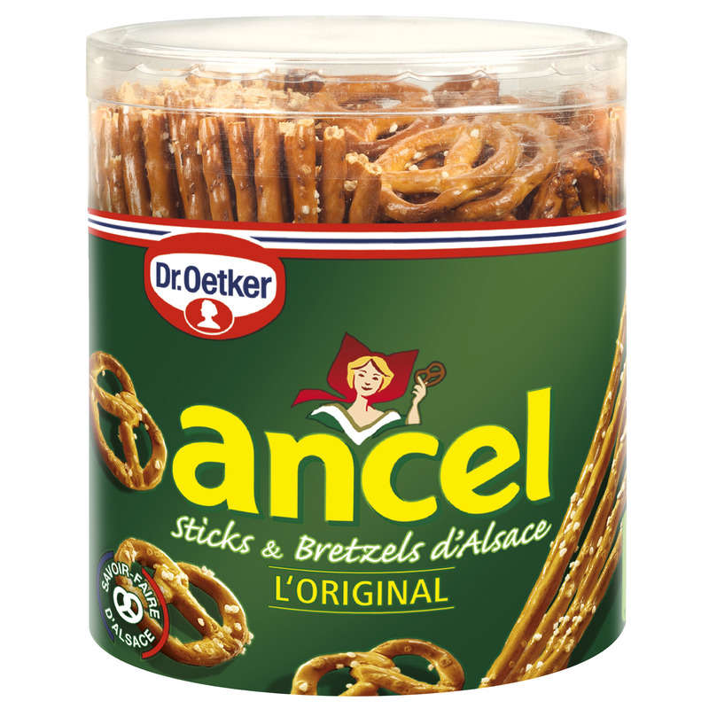 Ancel sticks & bretzels d'Alsace le pot de 300g