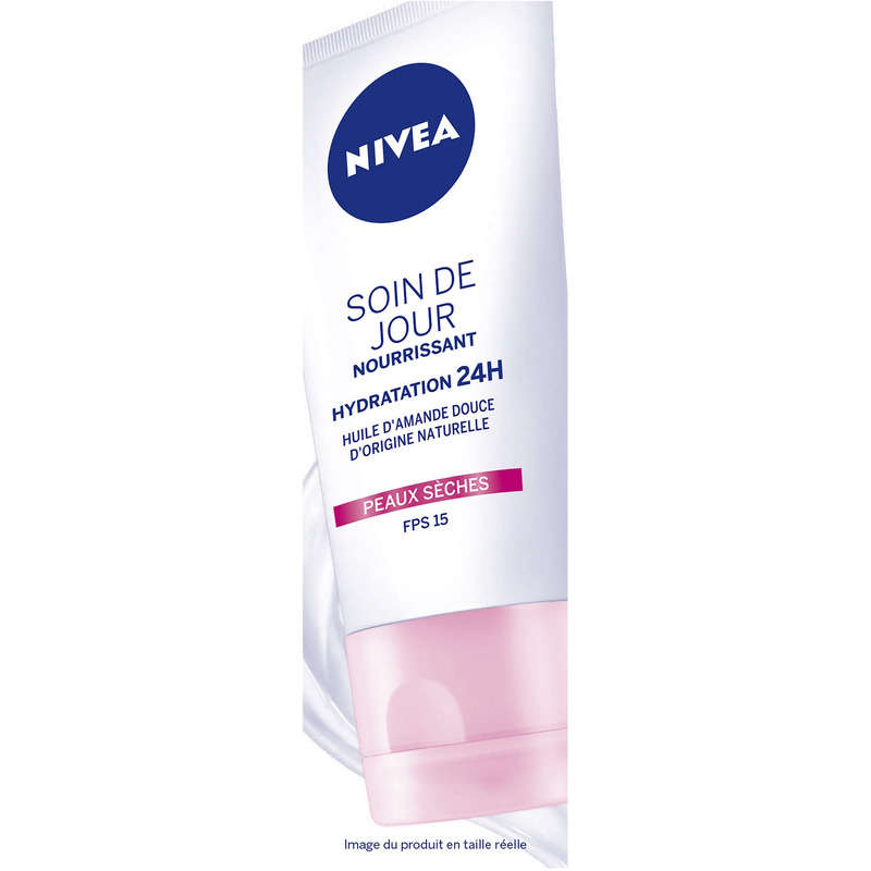 Nivea Crème Soin De Jour 24H Hydratant Fps15 Nourrissant 50ml