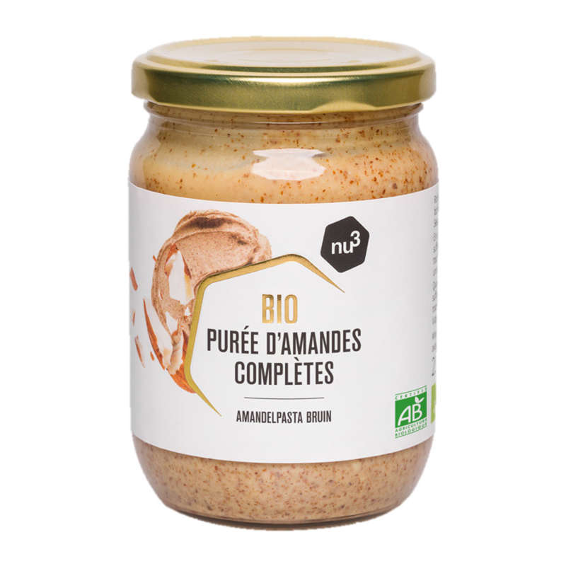 Nu3 Purée D'Amandes Complètes Bio 250G