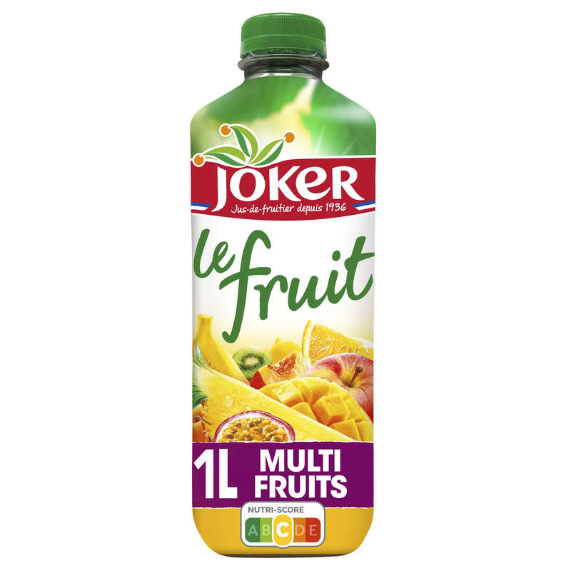 Joker jus multifruits la bouteille de 1L