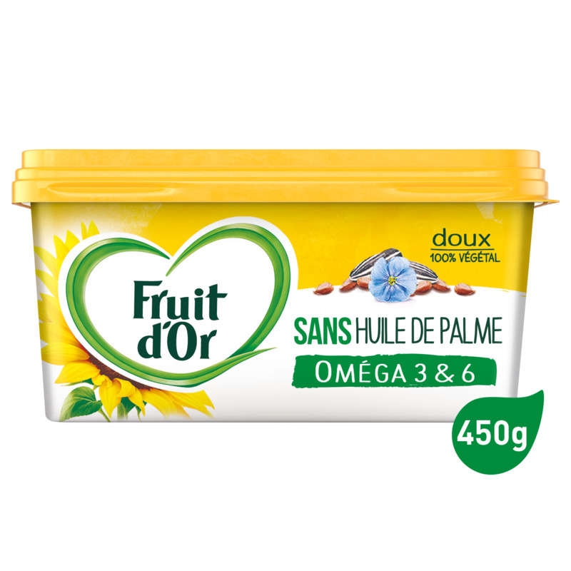 Fruit D'Or Matière Grasse Sans Huile De Palme Doux 450G