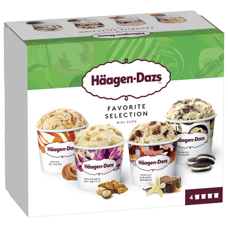 Haagen Dazs Minipot Favorite Selection 318g