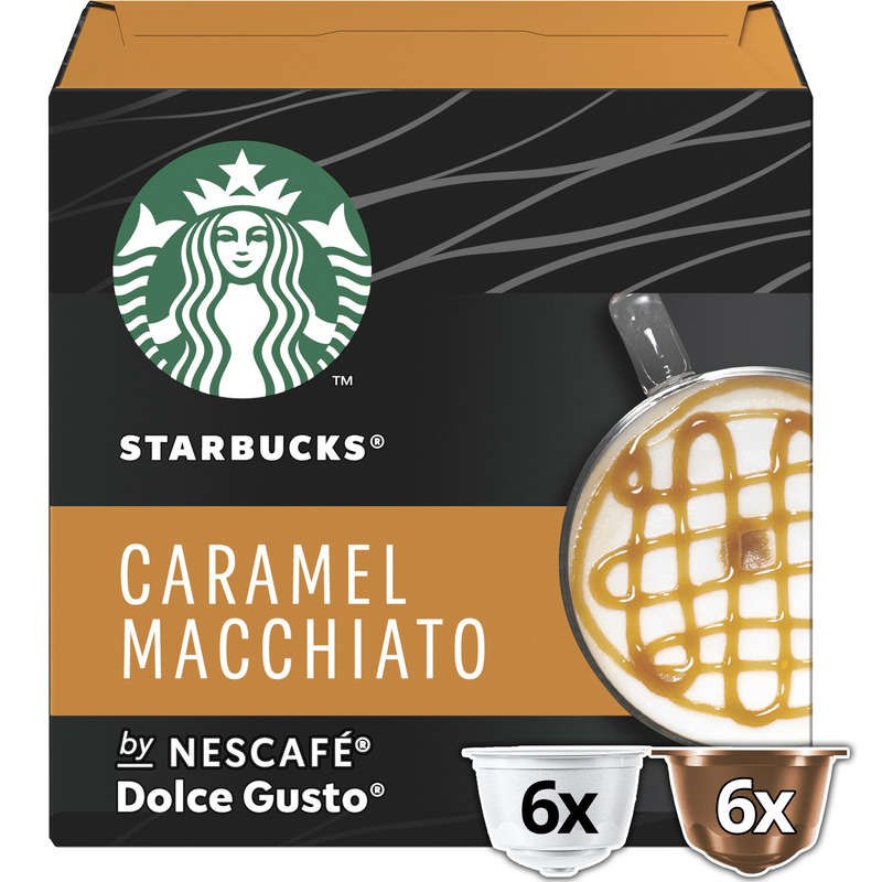 Starbucks By Dolce Gusto Caramel Macchiato (12 Cap) 12 x