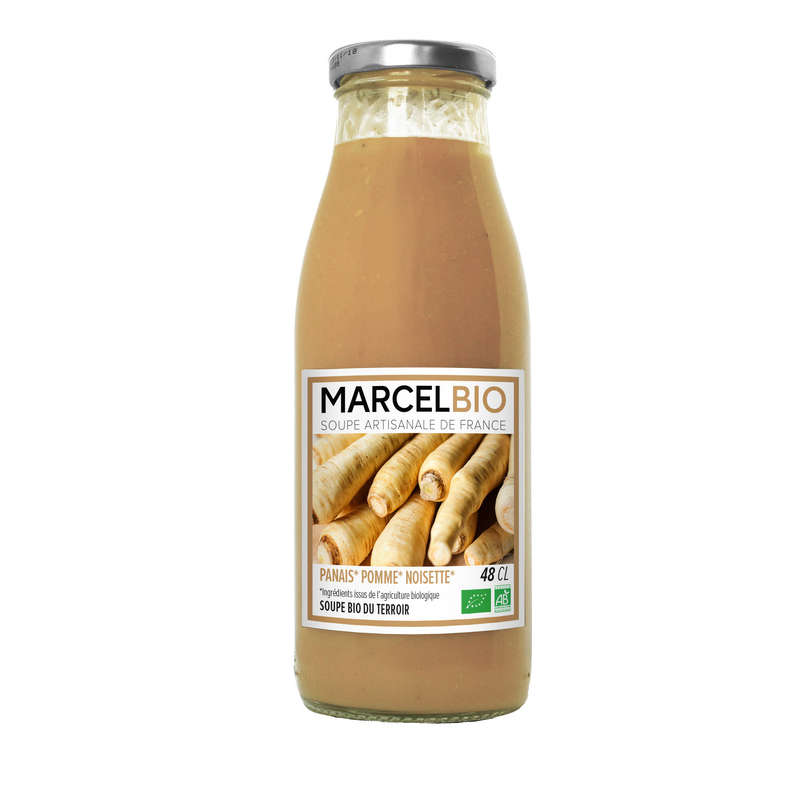 Marcel Bio Soupe Panais Pomme Noisette 48cl