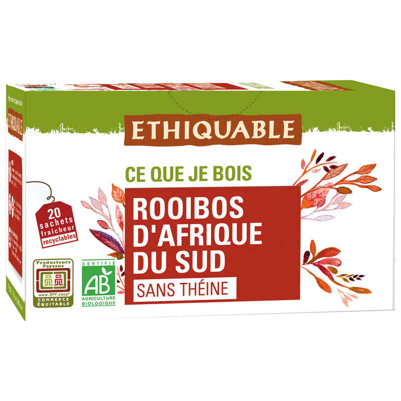 Ethiquable Rooibos Afrique Du Sud Bio 40G