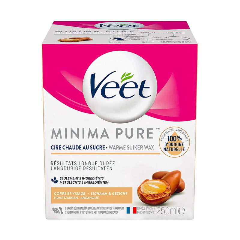 Veet Cire Épilation, Argan 250Ml