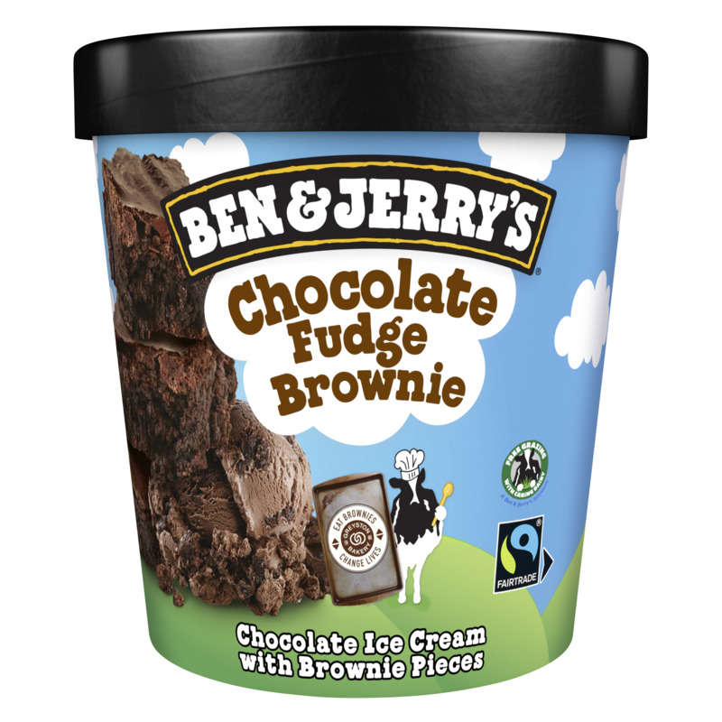 Ben & Jerry's Glace en Pot Chocolate Fudge Brownie 408g