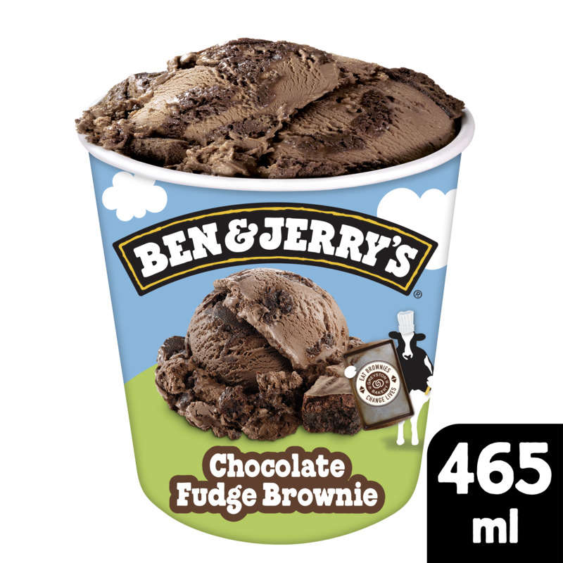 Ben & Jerry's Glace en Pot Chocolate Fudge Brownie 408g