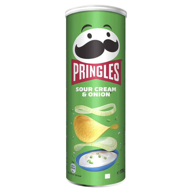 Pringles Chips Tuiles Crème et Oignon 175g