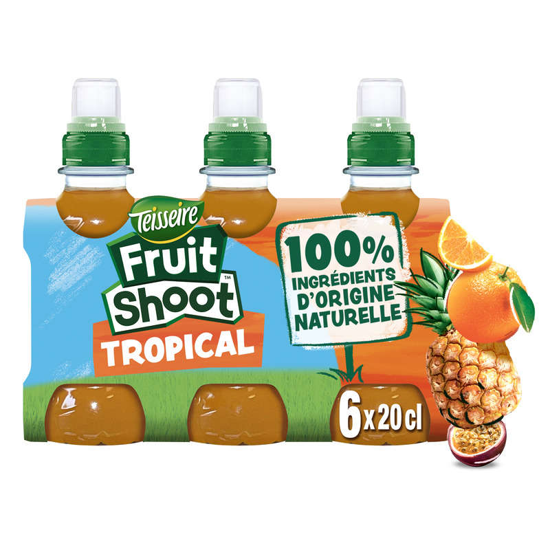 Fruit shoot jus de fruit tropical 6x20cl