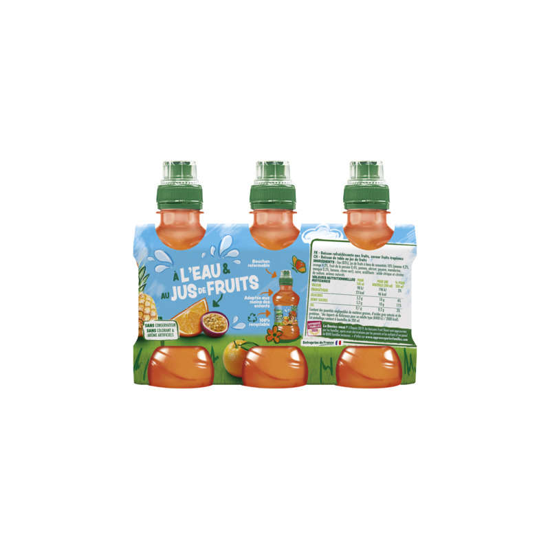 Fruit shoot jus de fruit tropical 6x20cl