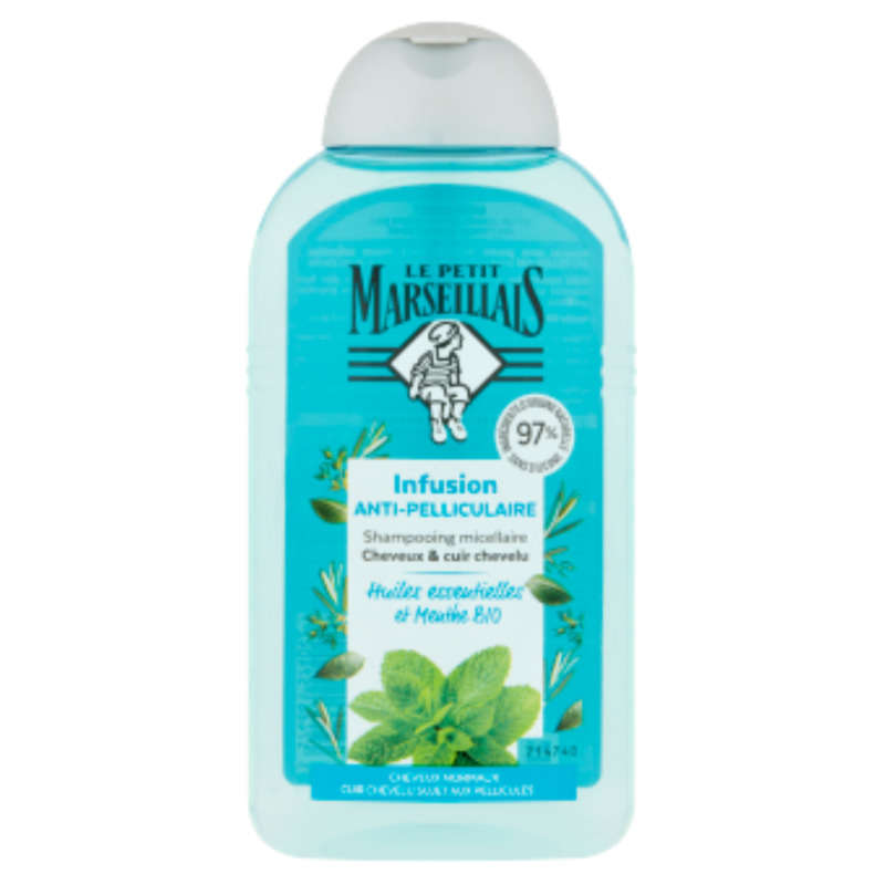 Le Petit Marseillais Shampooing Anti-Pelliculaire Bio 250ml