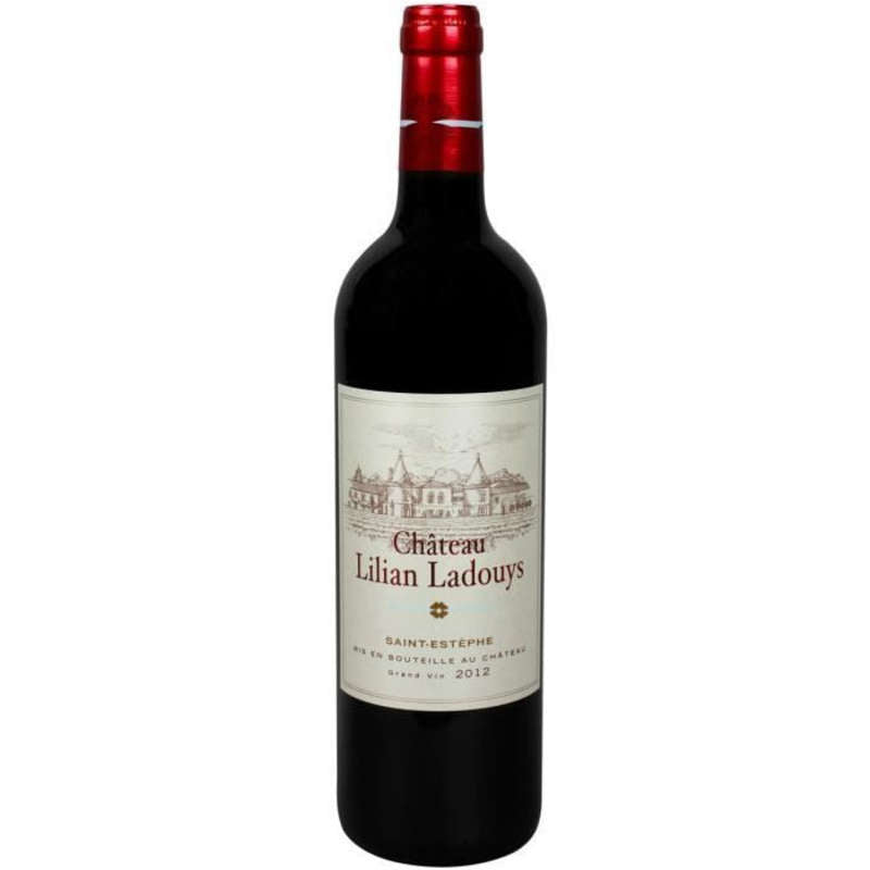 Vin rouge de Bordeaux - Château Lilian Ladouys Saint-Estèphe - 2012 - 75cl