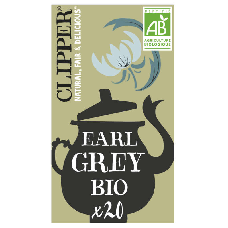 Clipper Thé Earl Grey Bio 20 sachets 40g