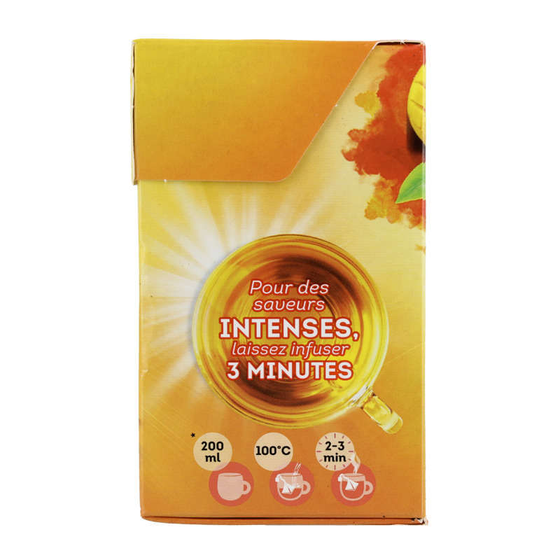 Lipton Thé Pêche Mangue 20 Sachets