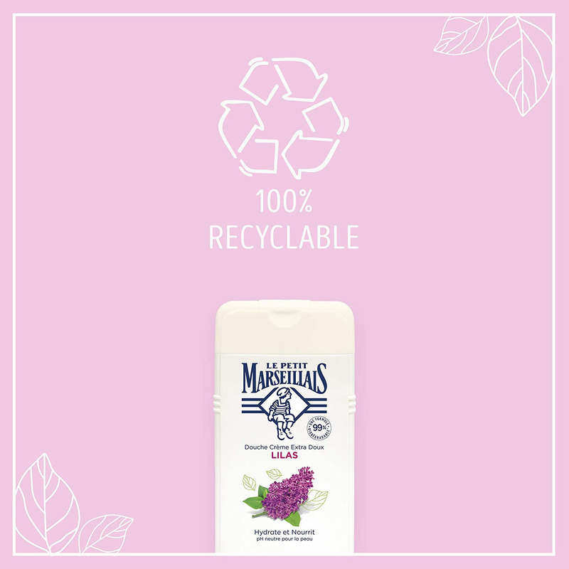 Le Petit Marseillais Gel Douche Crème Extra Doux Lilas 250ml