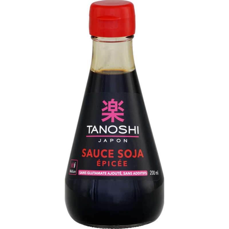 Tanoshi Sauce Soja Epicée 200ml