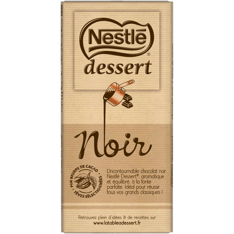 NESTLE DESSERT Noir 205g