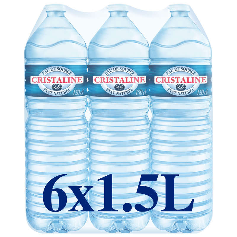 Cristaline Eau de Source 6x1.5L