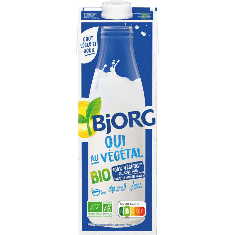 Bjorg Boisson Oui au Végétal bio 1L