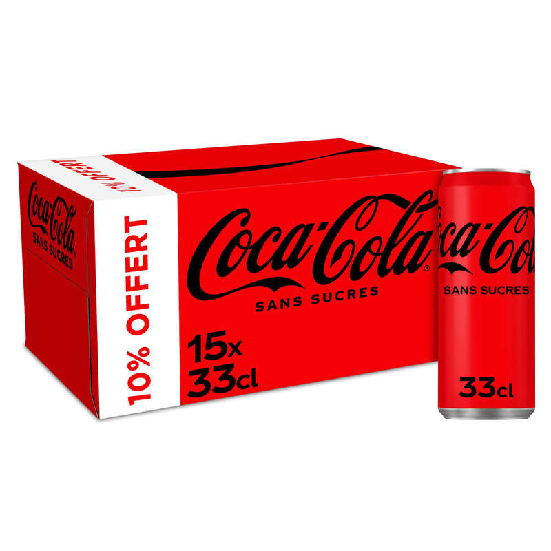 Coca Cola Zero 15x33cl