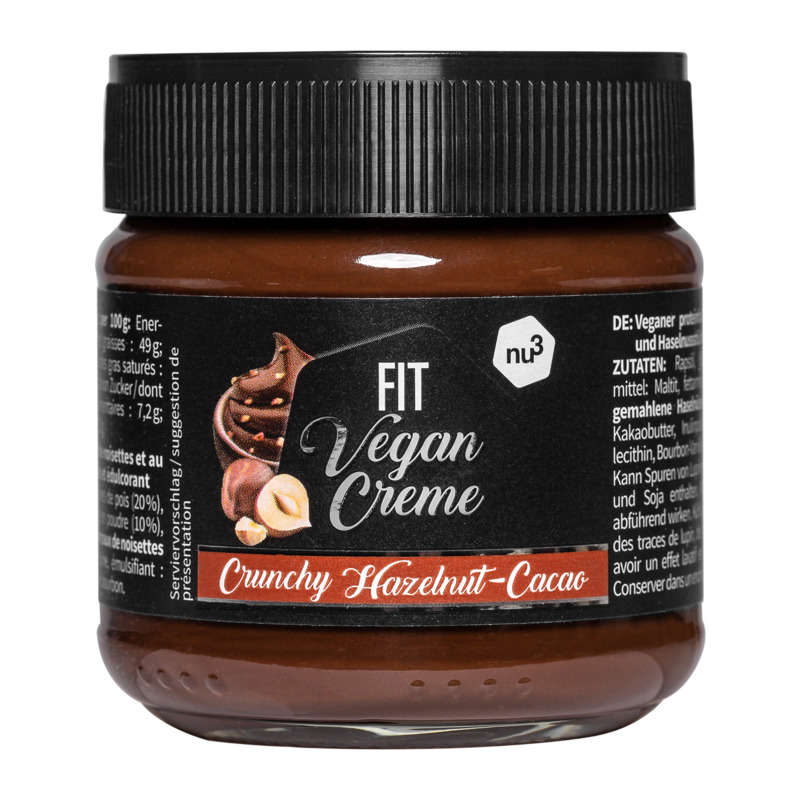 nu3 Fit Crème Cacao Noisette Vegan 200g