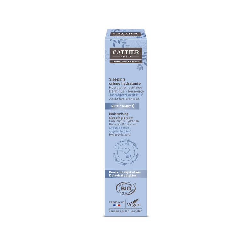 Cattier Sleeping Crème Hydratante 50Ml