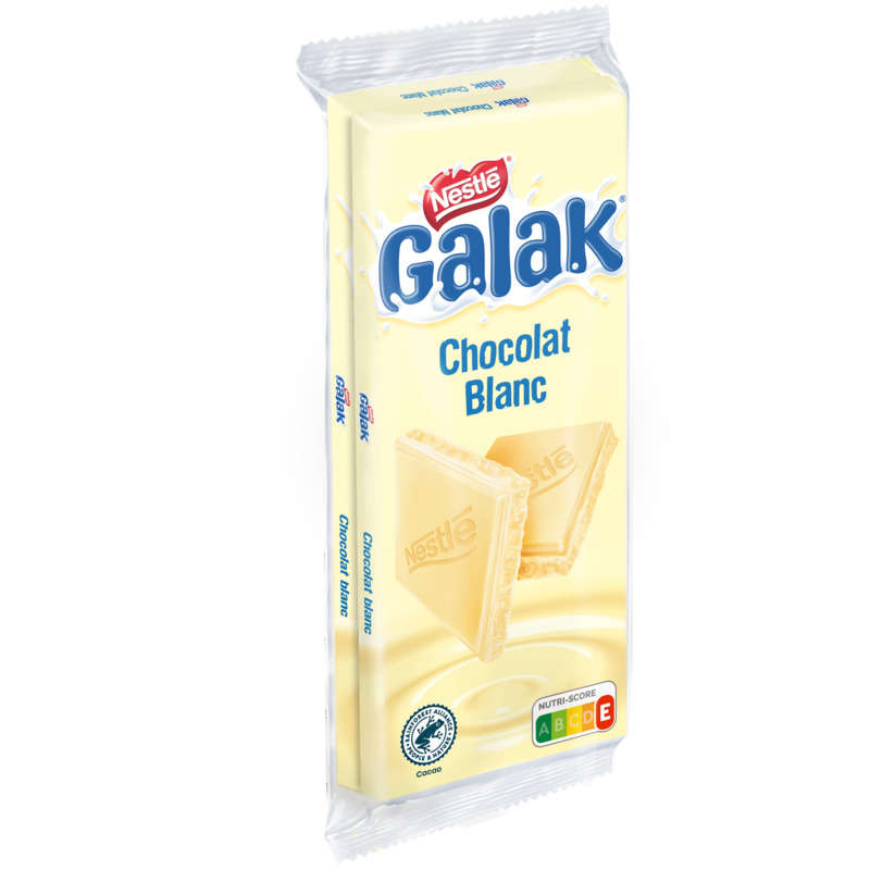 Nestle Galak Tablette Chocolat Blanc 2 X 100G