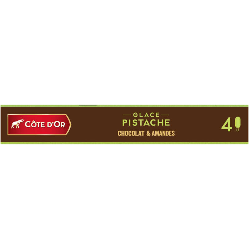 Côte D'Or Glaces Pistache Chocolat & Amandes 260G