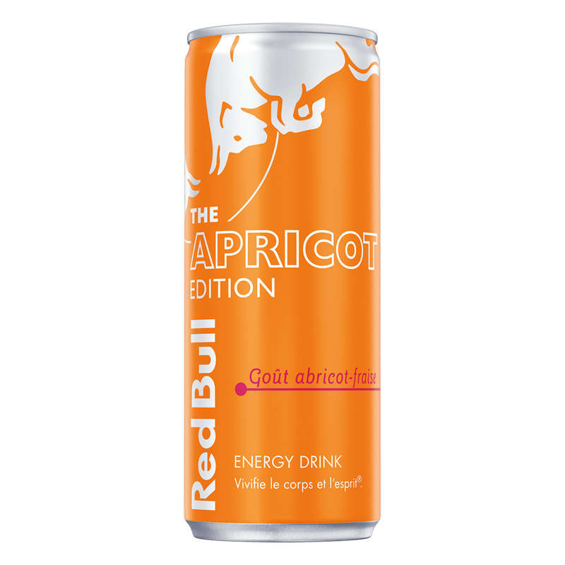 Red Bull Summer Edition Goût Abricot & Fraise 250Ml