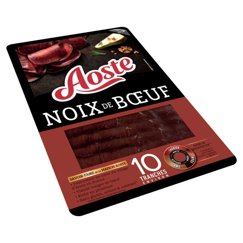 Aoste Noix De Bœuf 10 Tranches - 70 G