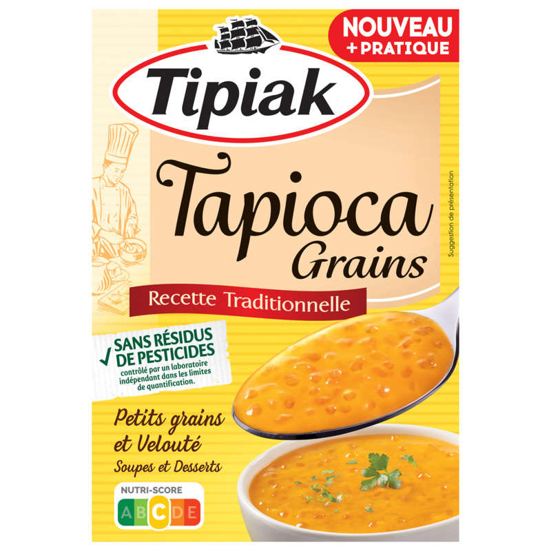 Tipiak Topioca Grains Recette Traditionnelle 300 G