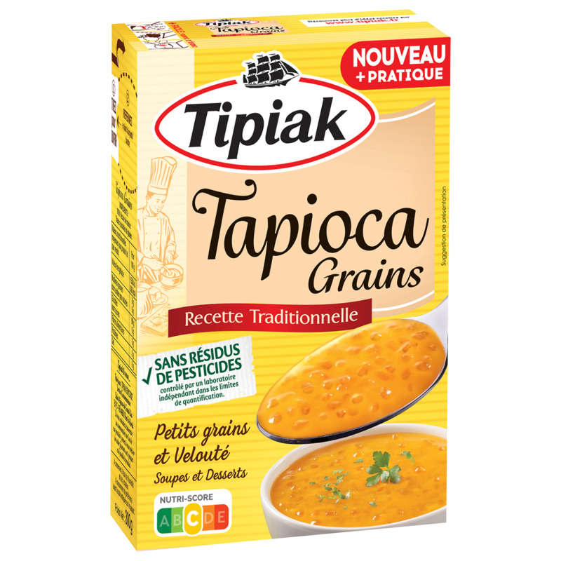 Tipiak Topioca Grains Recette Traditionnelle 300 G