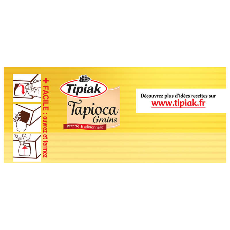 Tipiak Topioca Grains Recette Traditionnelle 300 G