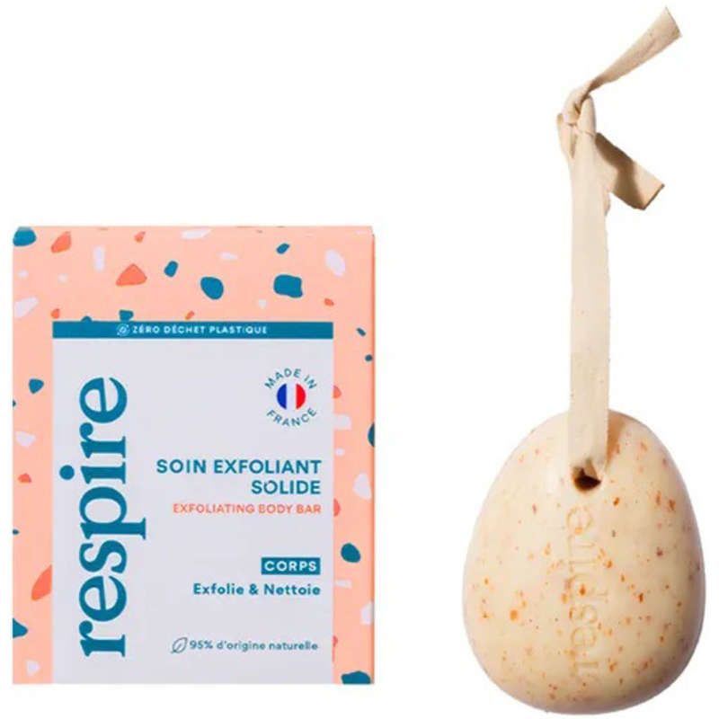 Respire soin exfoliant solide corps 100g