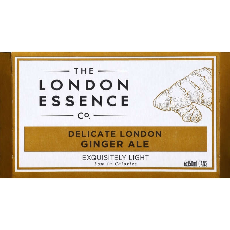 London Essence gingembre 6x15cl