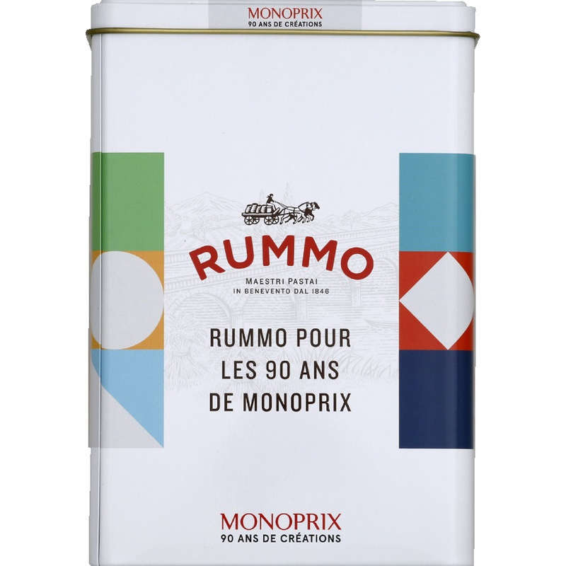 Rummo x Monoprix boîte étain 90ans 500g