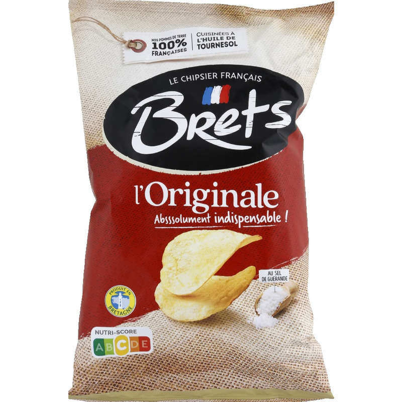 Brets Chips Nature L'Originale 125g