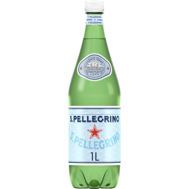 San Pellegrino Eau Minérale Naturelle Gazeuse 1l