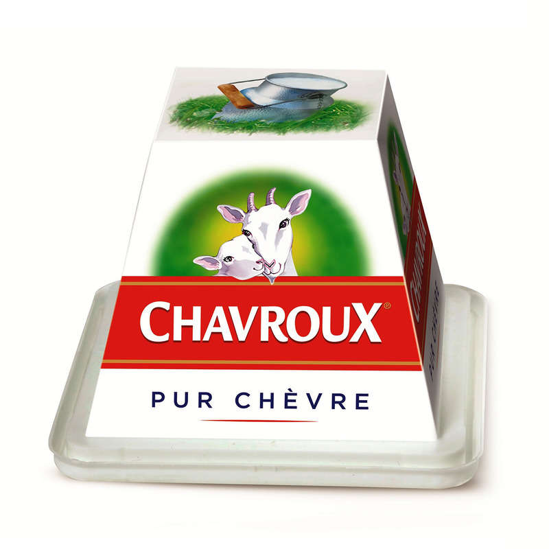 Chavrous fromage de chèvre nature en pot 150g