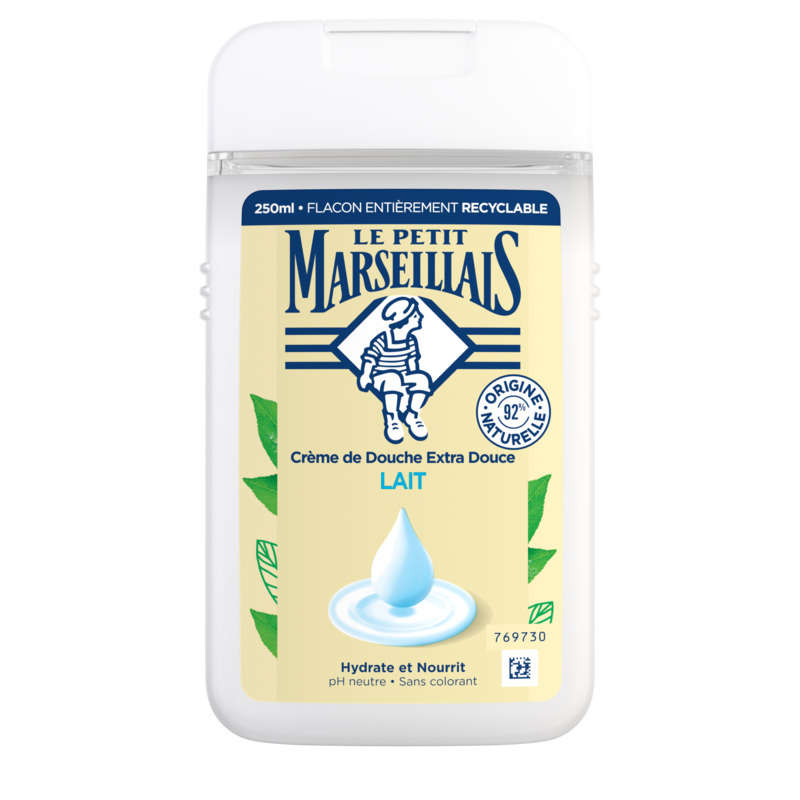 Le Petit Marseillais douche lait bio 250ml