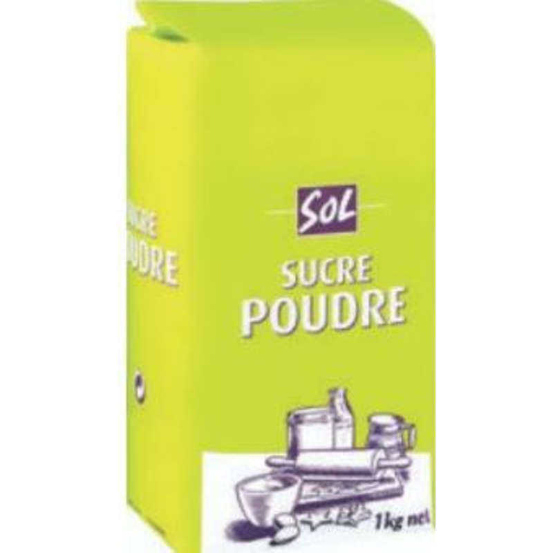 Sol sucre semoule en sachet 1kg