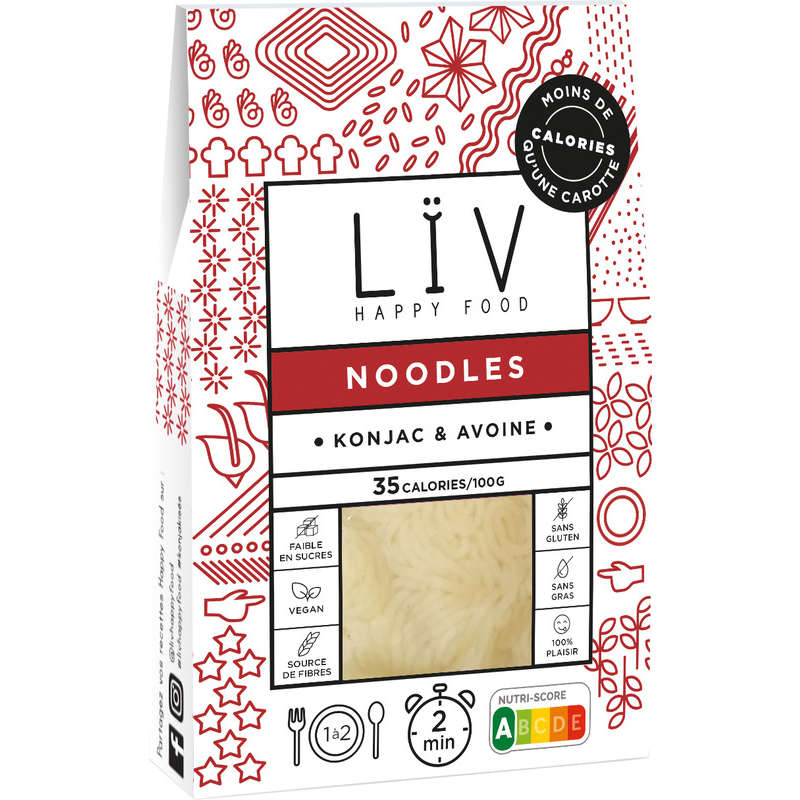 Liv Happy Food noodles de konjacac 200g