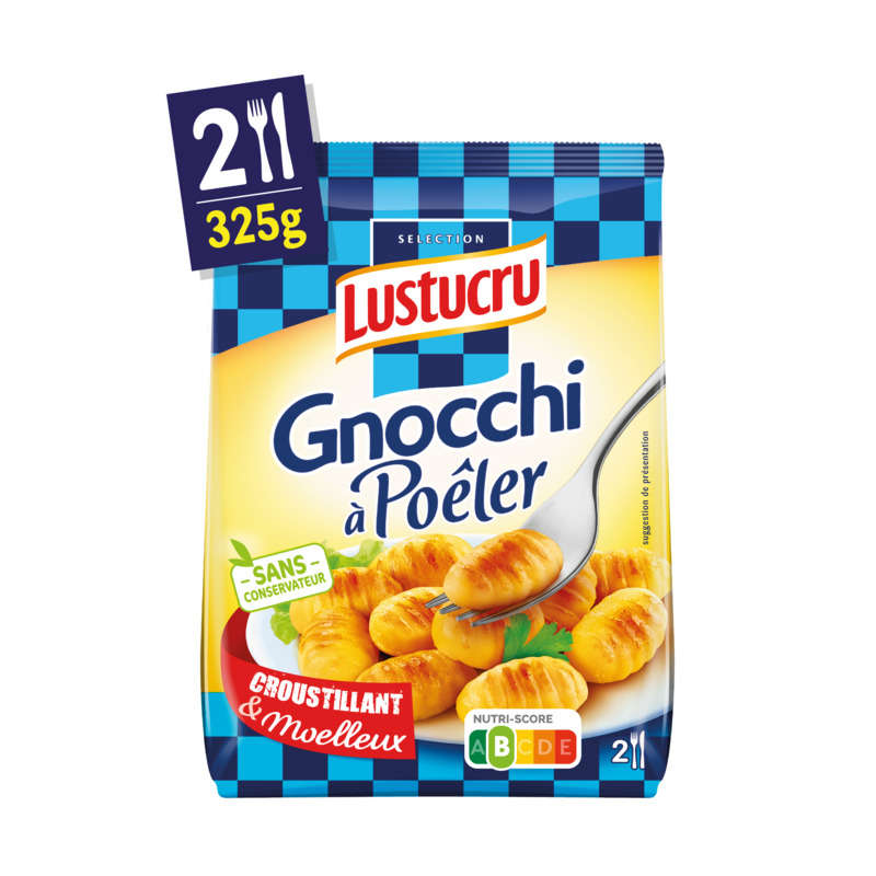 Lustucru gnocchi a poêler 325g