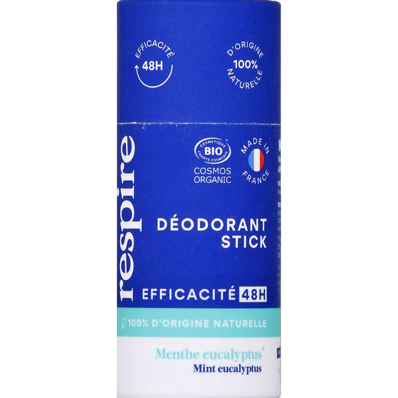 Respire déodorant menthe Eucalyptus 50g