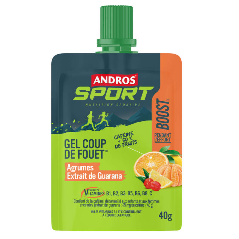 Andros Sport Gel Boost Agrumes 40g