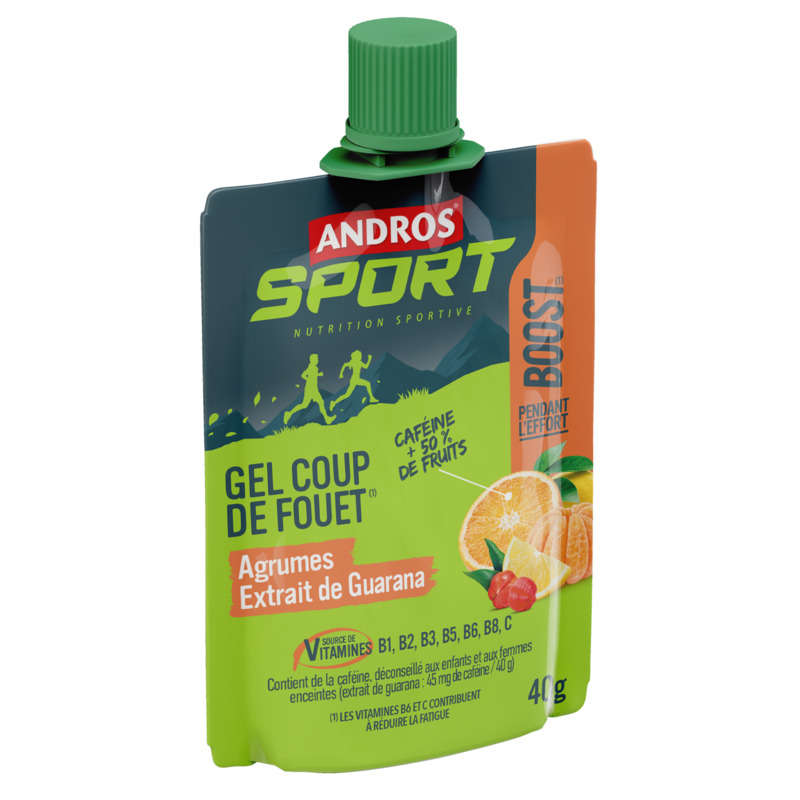 Andros Sport Gel Boost Agrumes 40g