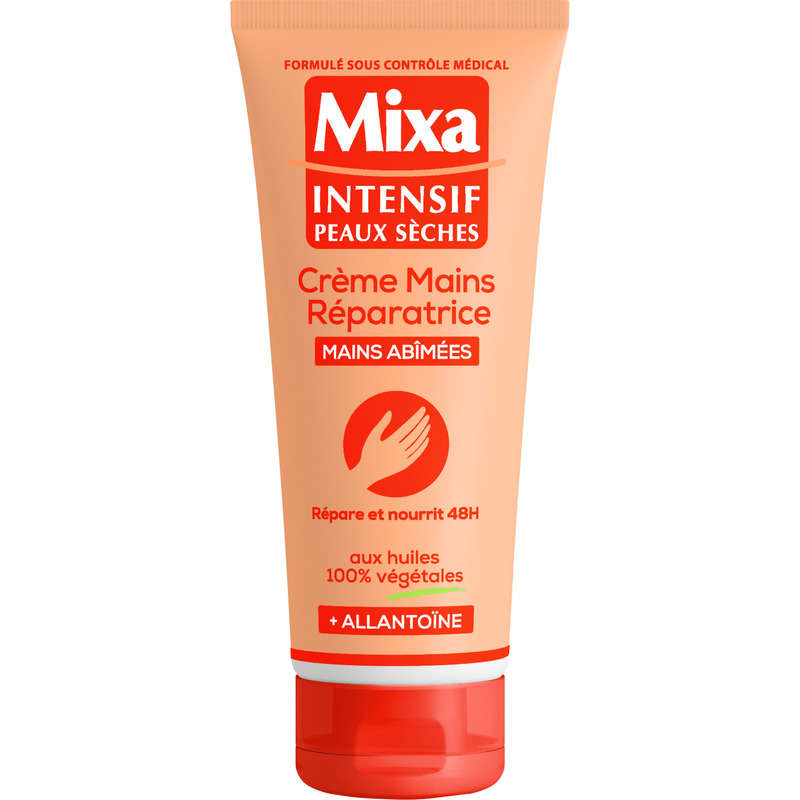 Mixa Crème Mains Réparatrice Mains Abîmées 100ml